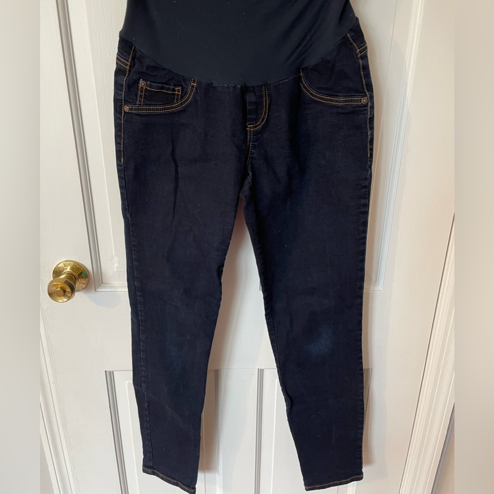 Medium Maternity Skinny Jeans with Full-Panel